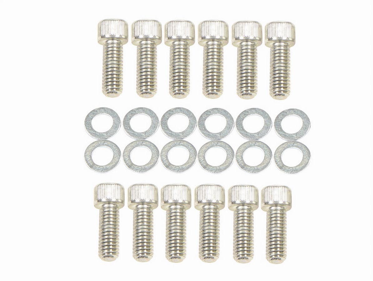 thumbnail interactive-video image 1 of Small Block Chevy Intake Manifold Bolt Kit - 3/8"-16 X 1-1/8" - Set Of 12 - Replaces 38400 1 of 5