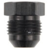 #6 AN Plug Black