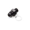 Male Adapter Fitting #6 x 9/16-24 Holley Blk