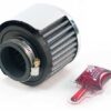 1.5in Breather w/Shield Chrome Top