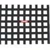 Ribbon Window Net Black Non-SFI
