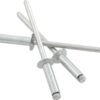 1/8in Alum Rivet Silver 500Pk 5/16in-3/8in