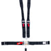 5-Pt Harness Big Latch Blk Hans Wrap Around Pul