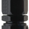Hose Fitting #6 Straight Pro-Flow Black