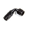 Hose Fitting #10 90 Deg. to #8 Hose Black