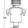 Mini-Breather Tank w/3/8in Fittings