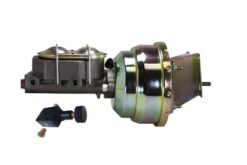 BRAKE BOOSTER 8in Dual Zinc Booster 67-72 Chevy Truck 1-1/8in