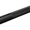 1 1/4" OD ALUM SWAGE .336 WALL 5/8 X 16 - 12"L BLACK