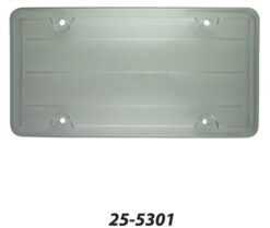 LICENSE PLATE CVR CLEAR