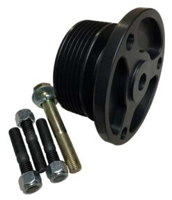 Alternative view of SBC 3" DIA. 6 GROOVE Lower Serpentine Pulley