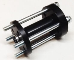 BILLET FAN SPACER 3 1/2" BLACK