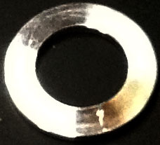 BICKNELL .859" BORE x 1/8" ALUM. KING PIN SHIM