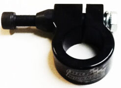 FRONT ALUM SHOCK SLIDER 1 1/2" RIGHT SIDE BLACK