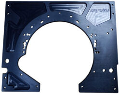 DIRT MODIFIED REAR ENGINE PLATE BLACK