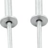1/8in Alum Rivet Silver 100Pk Flange Type