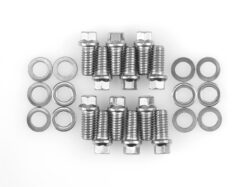 S/S Header Bolt Kit - 3/8 x .750 UHL (12)
