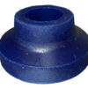 TORQUE ARM SLIDER BUSHING BLUE RUBBER SHORTENED