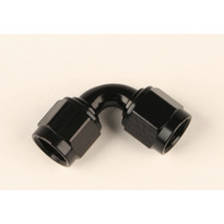 #12 Female 90 Degree Coupler Fitting Black