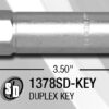 DUPLEX SOCKET KEY