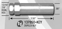 DUPLEX SOCKET KEY