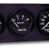2in Black Mech Gauge Pnl 3-Gauge Oil/Volt/Water