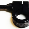 FRONT ALUM SHOCK SLIDER 1 1/2" RIGHT SIDE BLACK