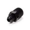 Straight Adapter Fitting #6 x 1/2 MPT Black