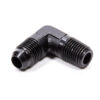 90 Deg Adapter Fitting #4 x 1/8 MPT Black