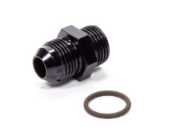 #8 x 3/4-16 (#8) Radius O-Ring Fitting Black