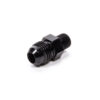 Straight Adapter Fitting #6 x 1/8 MPT Black