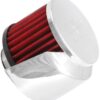 1.385in. Breather w.Shield Chrome Top