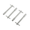 Chrome T-Bar Wing Bolts