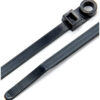 Wire Ties Black 11.00 w/ Mounting Hole 25pk