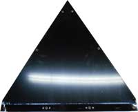 2013 AND NEWER FRONT V HOOD TOP BLACK