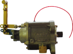 Alternative view of BERT TRANSMISSION "NEW STYLE" LINKAGE STYLE SHIFTER