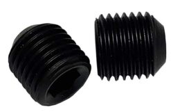 SET SCREWS FRONT AXLE  3/8/24 x 3/8"