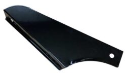 2" DOOR POST BOTTOM BLACK