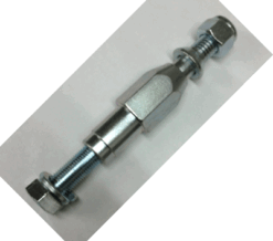 Alternative view of Shock Slider Nut 7/8" Hex x 2-1/2" Long 1/2" F. Tap