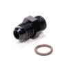 #6 x 9/16-18 (#6) Radius O-Ring Fitting Black