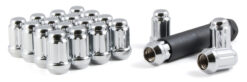 20 Lug Nuts 12mmx1.50 Chrome w/Key