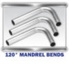 J-Bend Mild Steel 2.500 x 4in Radius 18 Gauge
