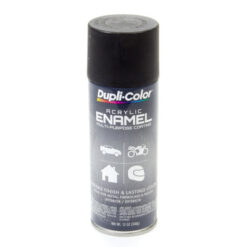 Semi Gloss Black Enamel Paint 12oz