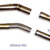 TAILPIPE KIT UPSWEPT 602 FULLY WELDED W/ MUFFLERS