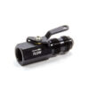 #6 Shut off Valve Black Female Inlet/Male Outlet
