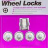 WHEEL LOCK 12MM X 1.50 CONICAL SEAT (4)