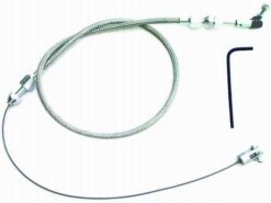 Stainless Throttle Cable 24in