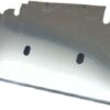 1" OFFSET FRONT FLAT SPOILER - PLAIN ALUM.