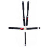 5-Pt Harness Big Latch Blk Hans Bolt In Pull Do