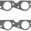 BB Chevy Exhaust Gaskets ROUND LARGE RACE PORTS