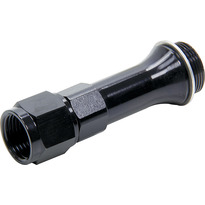 Carb Fitting w/Washer 7/8-20 to -8 Female BLK